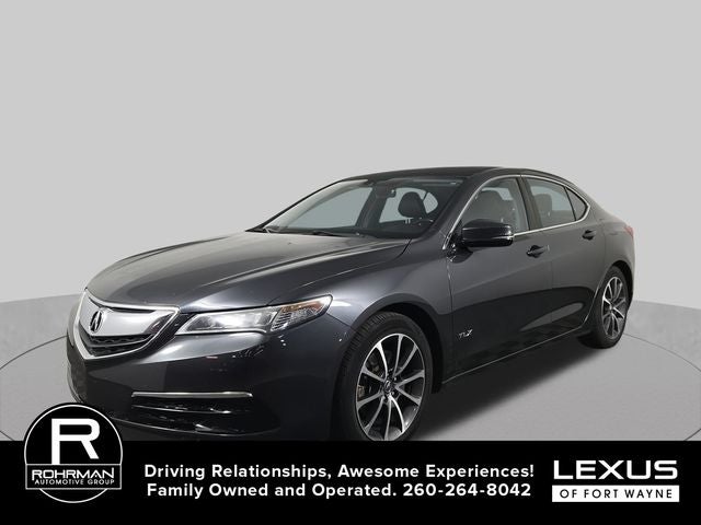 2016 Acura TLX 3.5L V6 SH-AWD w/Technology Package in Gray — front three-quarter view