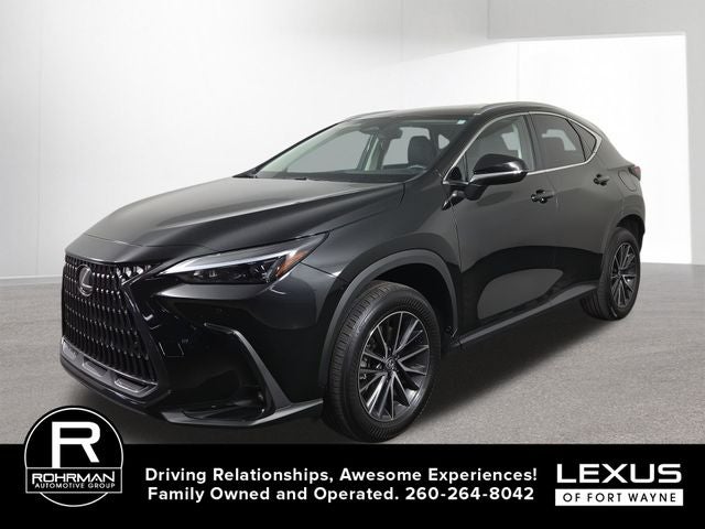2024 Lexus NX 350 Premium in Caviar — front three-quarter view