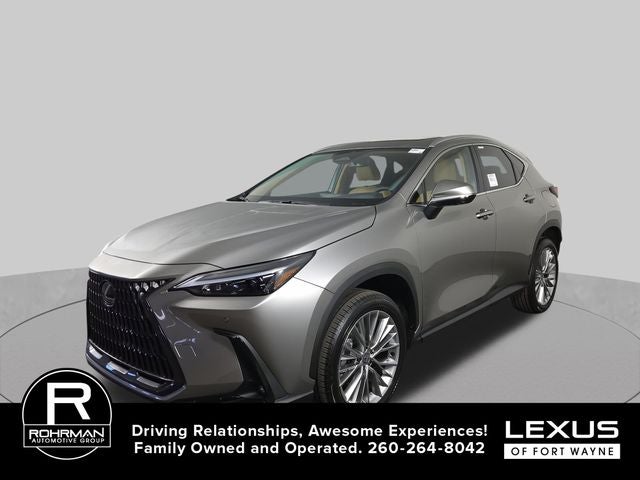 2026 Lexus NX PREMIUM in Atomic Silver — front three-quarter view