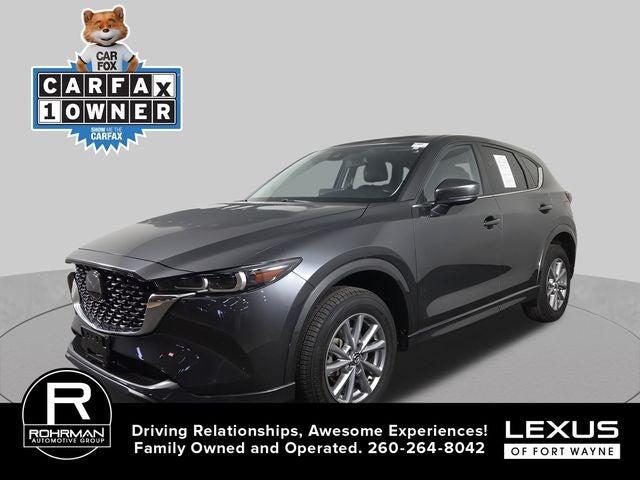 2024 Mazda Mazda CX-5 2.5 S Preferred Package in Machine Gray Metallic — front three-quarter view